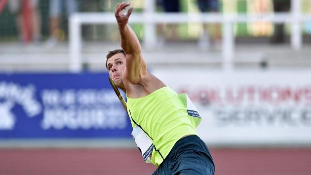 Oštěpař Petr Frydrych během Memoriálu Josefa Odložila v Praze na Julisce. Oštěpař Petr Frydrych během Memoriálu Josefa Odložila v Praze na Julisce.