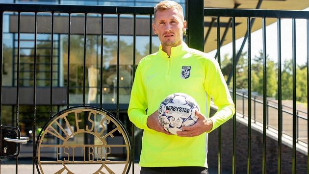 Obránce Vitesse Arnhem Tomáš Hájek. Obránce Vitesse Arnhem Tomáš Hájek.