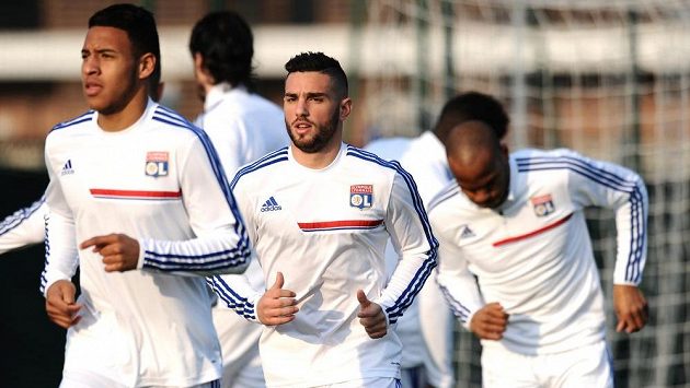Fotbalisté Lyonu se chystají na duel s Plzní. Fotbalisté Lyonu se chystají na duel s Plzní.
