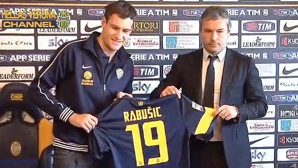 Exliberecký Michal Rabušic na archivním snímku z doby, kdy mířil do Verony Exliberecký Michal Rabušic na archivním snímku z doby, kdy mířil do Verony