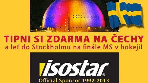 Isostar - Tipni si zdarma na Čechy! Isostar - Tipni si zdarma na Čechy!