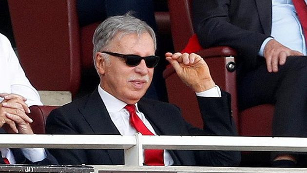 Minoritní vlastník Arsenalu Stan Kroenke Minoritní vlastník Arsenalu Stan Kroenke