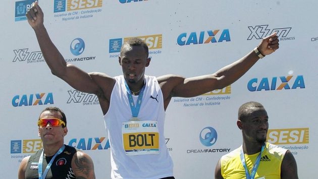 Jamajský sprinter Usain Bolt. Jamajský sprinter Usain Bolt.