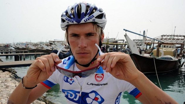 Cyklista Yoann Offredo na archivním snímku. Cyklista Yoann Offredo na archivním snímku.