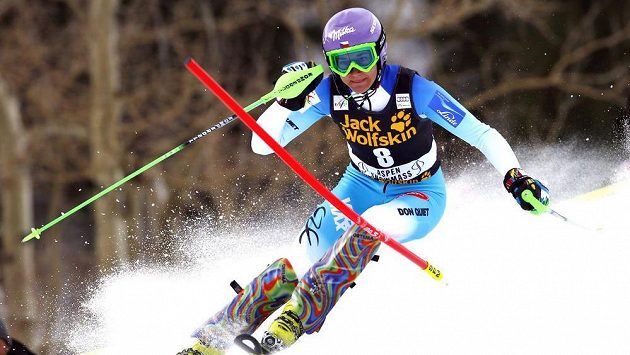 Šárka Strachová si ve slalomu SP v Aspenu dojela pro šesté místo. Šárka Strachová si ve slalomu SP v Aspenu dojela pro šesté místo.