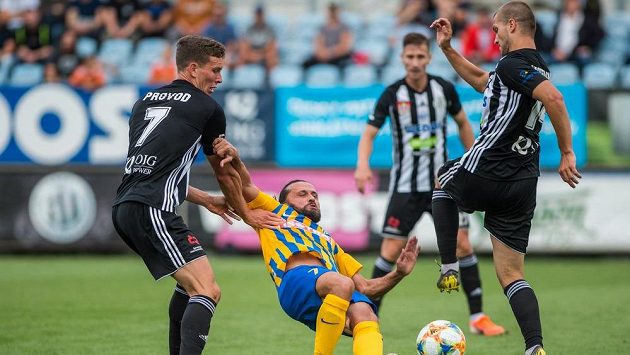 Utkání 1. kola první fotbalové ligy: SK Dynamo České Budějovice - SFC Opava Utkání 1. kola první fotbalové ligy: SK Dynamo České Budějovice - SFC Opava