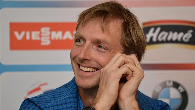 Šéftrenér biatlonistů Ondřej Rybář. Šéftrenér biatlonistů Ondřej Rybář.