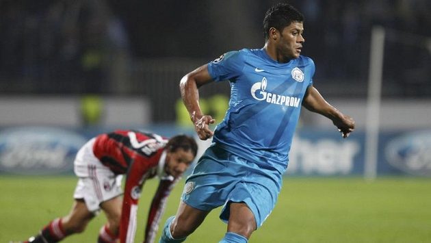 Hulk v dresu Zenitu Petrohrad. Hulk v dresu Zenitu Petrohrad.
