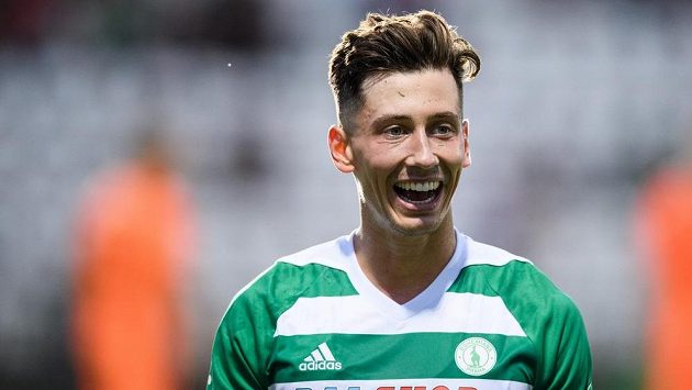 Till Schumacher z Bohemians během utkání s Mladou Boleslaví. Till Schumacher z Bohemians během utkání s Mladou Boleslaví.