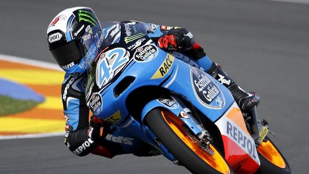 Španělský motocyklista Alex Rins Španělský motocyklista Alex Rins