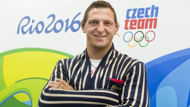 Judista Lukáš Krpálek v olympijské kolekci. Judista Lukáš Krpálek v olympijské kolekci.