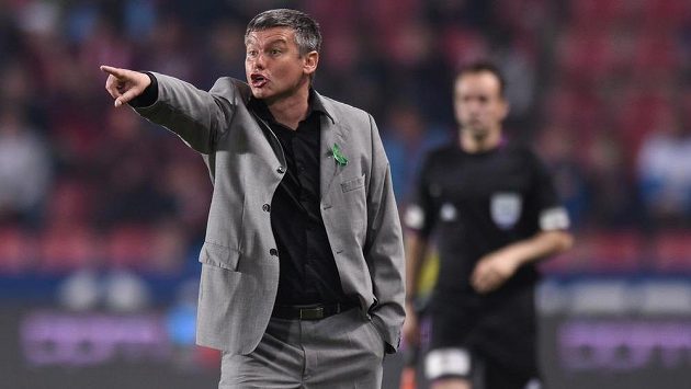 Trenér libereckých fotbalistů David Vavruška. Trenér libereckých fotbalistů David Vavruška.