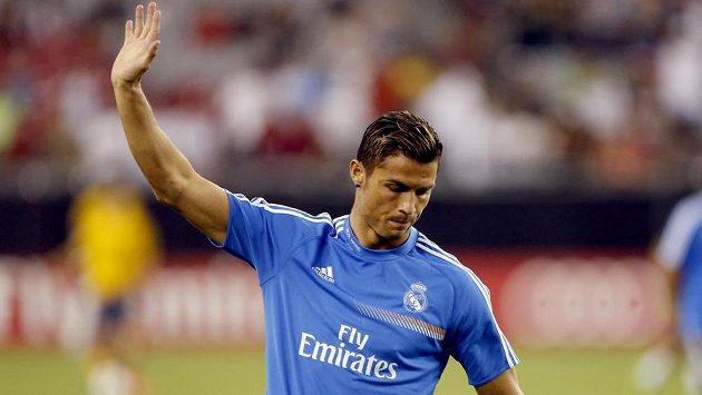 Záložník Realu Madrid Cristiano Ronaldo. Záložník Realu Madrid Cristiano Ronaldo.