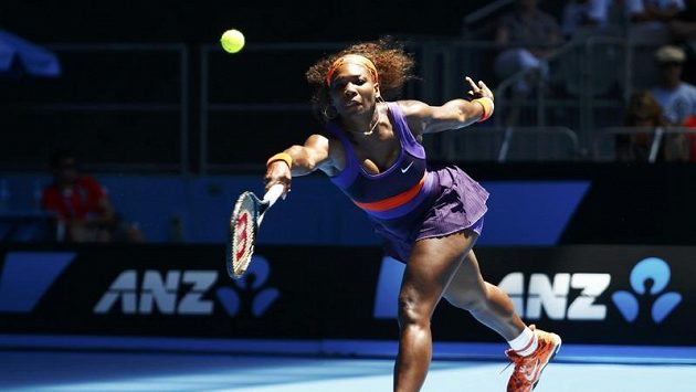 Americká tenistka Serena Williamsová na Australian Open Americká tenistka Serena Williamsová na Australian Open