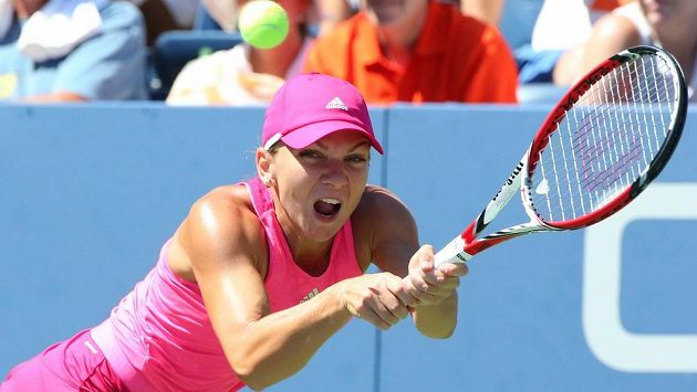 Rumunská tenistka Simona Halepová. Rumunská tenistka Simona Halepová.