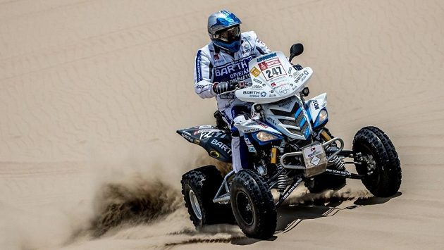 Josef Macháček z Barth Racing při Rallye Dakar 2018. Josef Macháček z Barth Racing při Rallye Dakar 2018.