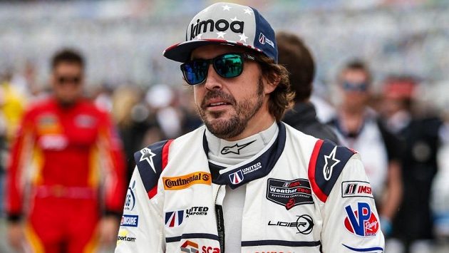 Fernando Alonso v Daytoně. Fernando Alonso v Daytoně.