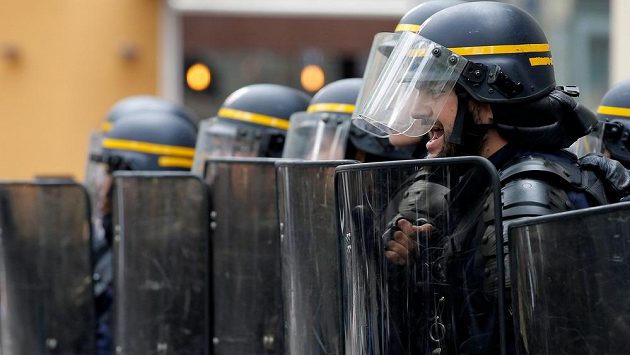Policejní zásah - ilustrační foto Policejní zásah - ilustrační foto