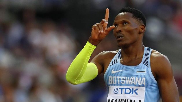 Isaac Makwala z Botswany vyhrál semifinále na 400 m, byl jedním z adeptů na zlato. Isaac Makwala z Botswany vyhrál semifinále na 400 m, byl jedním z adeptů na zlato.