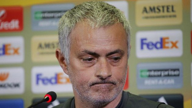 Trenér Manchesteru United José Mourinho. Trenér Manchesteru United José Mourinho.