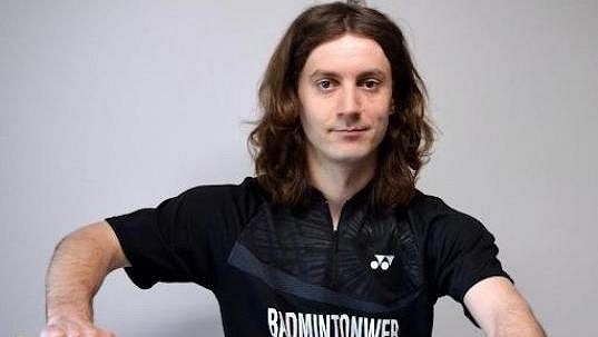 Badmintonový kouč Tomáš Krajča. Badmintonový kouč Tomáš Krajča.