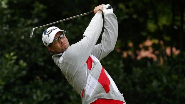 Australský golfista Adam Scott na British Open Australský golfista Adam Scott na British Open