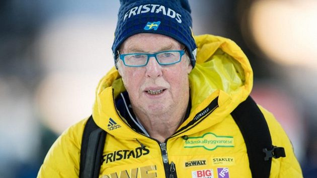 Šéftrenér švédských biatlonistů Wolfgang Pichler. Šéftrenér švédských biatlonistů Wolfgang Pichler.
