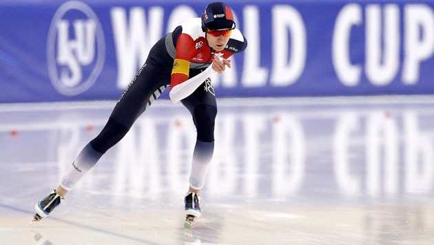 Česká rychlobruslařka Martina Sáblíková na trati 3 000 m v kazašské Astaně. Česká rychlobruslařka Martina Sáblíková na trati 3 000 m v kazašské Astaně.