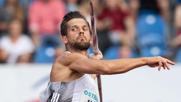 Oštěpař Magnus Kirt během atletického mítinku Zlatá tretra. Ilustrační foto. Oštěpař Magnus Kirt během atletického mítinku Zlatá tretra. Ilustrační foto.