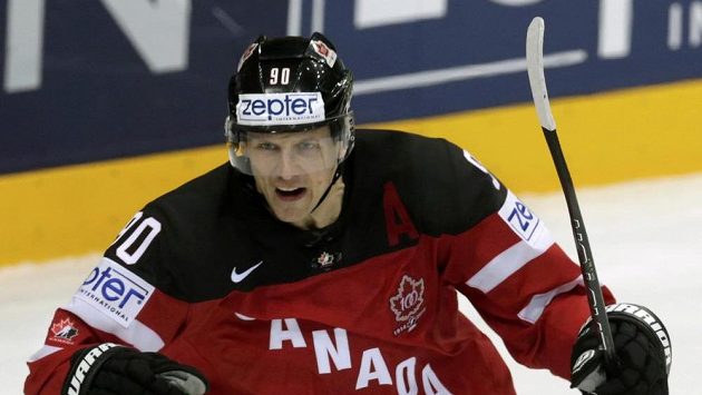 Kanadský útočník Jason Spezza Kanadský útočník Jason Spezza