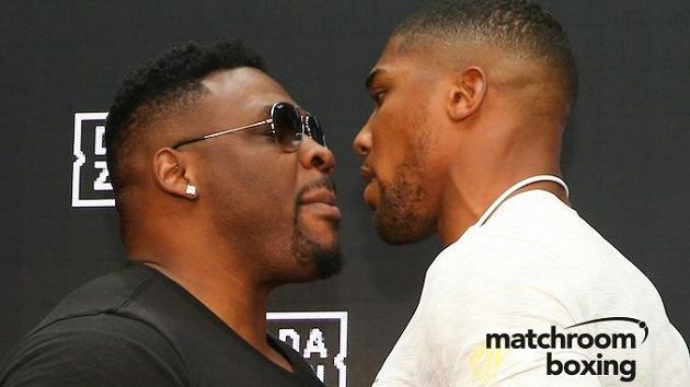 Američan Jarrell Miller (vlevo) a Anthony Joshua. Uhájí Angličan křeslo krále těžké váhy? Američan Jarrell Miller (vlevo) a Anthony Joshua. Uhájí Angličan křeslo krále těžké váhy?