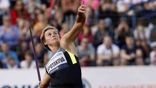 Barbora Špotáková na archivním snímku. Barbora Špotáková na archivním snímku.