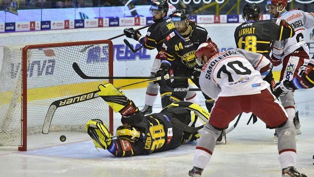 Litvínov – Hradec Králové 3: 4, Hradec Králové celebrates a close win in a match full of twists and turns.  Smoleňák and Perret shone