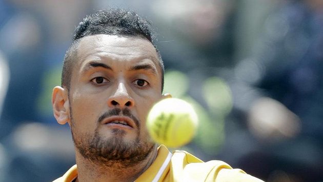 Australský tenista Nick Kyrgios. Australský tenista Nick Kyrgios.