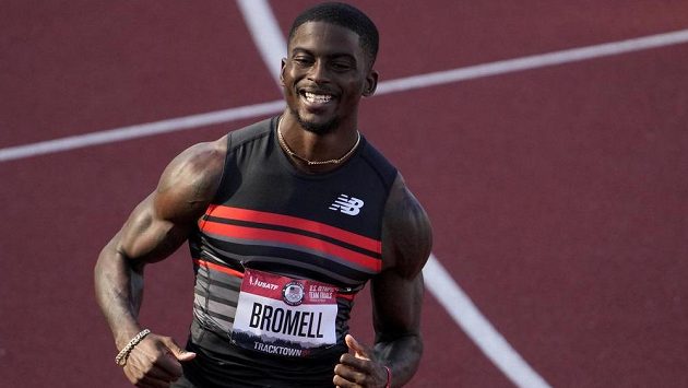 Americký sprinter Trayvon Bromell - ilustrační foto Americký sprinter Trayvon Bromell - ilustrační foto