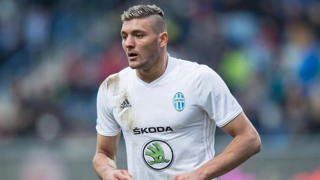 Obránce Mladé Boleslavi Patrizio Stronati. Obránce Mladé Boleslavi Patrizio Stronati.