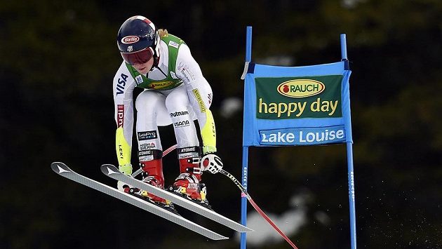 Americká lyžařka Mikaela Shiffrinová Americká lyžařka Mikaela Shiffrinová