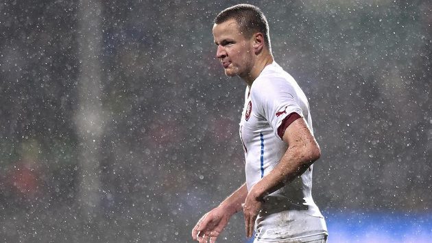 Český záložník Adam Hloušek. Český záložník Adam Hloušek.