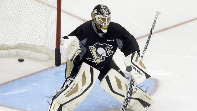 Český brankář ve službách Pittsburghu Tomáš Vokoun. Český brankář ve službách Pittsburghu Tomáš Vokoun.