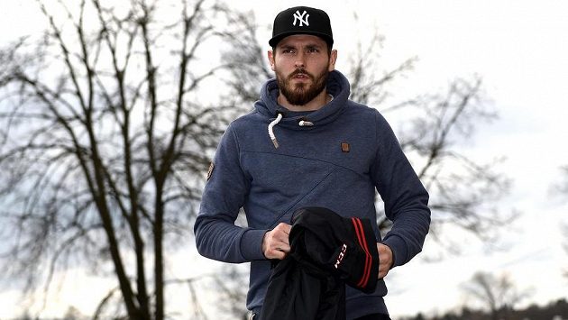 Hokejový obránce Michal Kempný. Hokejový obránce Michal Kempný.
