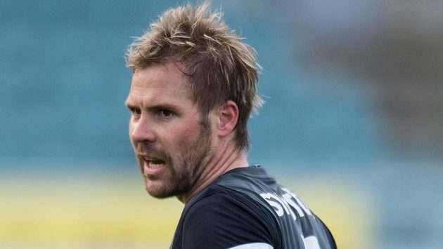 Jabloneckého kapitána Tomáše Hübschmana baví víc hokej, než fotbal. Jabloneckého kapitána Tomáše Hübschmana baví víc hokej, než fotbal.