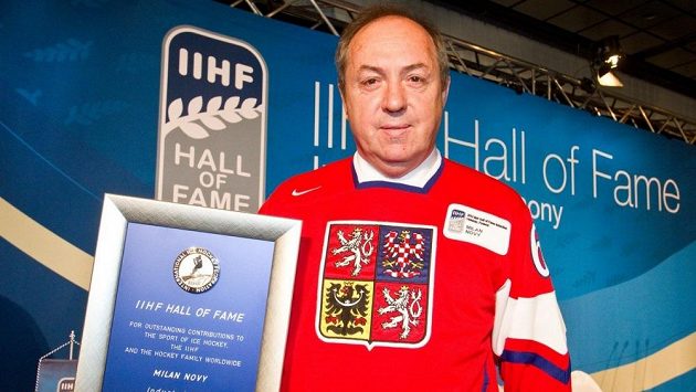 Legenda českého hokeje Milan Nový. Legenda českého hokeje Milan Nový.
