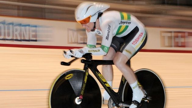 Australská cyklistka Anna Mearesová. Australská cyklistka Anna Mearesová.