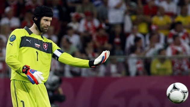 Brankář Petr Čech vychytal v pětadevadesátém reprezentačním utkání další nulu. Brankář Petr Čech vychytal v pětadevadesátém reprezentačním utkání další nulu.