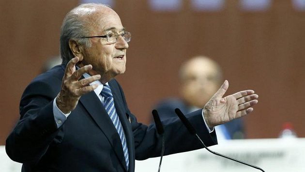 Odstupující předseda FIFA Sepp Blatter. Odstupující předseda FIFA Sepp Blatter.