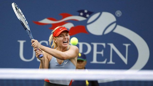 Maria Šarapovová na US Open na snímku z roku 2014. Maria Šarapovová na US Open na snímku z roku 2014.