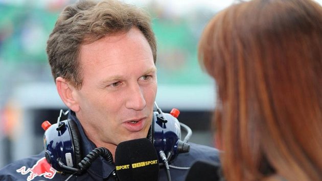 Šéf stáje Red Bull Christian Horner při Velké ceně Kanady v Montrealu. Šéf stáje Red Bull Christian Horner při Velké ceně Kanady v Montrealu.