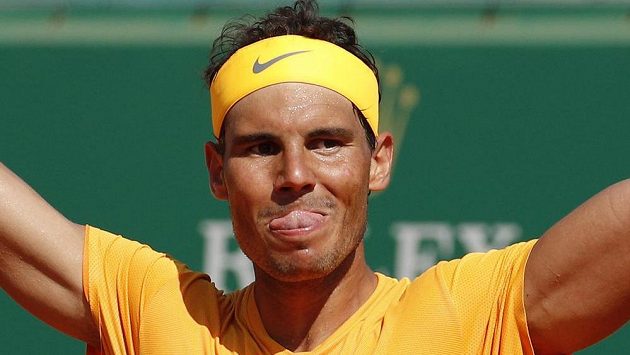 Rafael Nadal po triumfu na turnaji v Monte Carlu. Rafael Nadal po triumfu na turnaji v Monte Carlu.