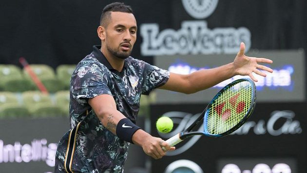 Australský tenista Nick Kyrgios. Australský tenista Nick Kyrgios.