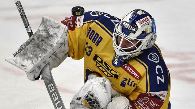 Brankář Zlína Marek Čiliak Brankář Zlína Marek Čiliak